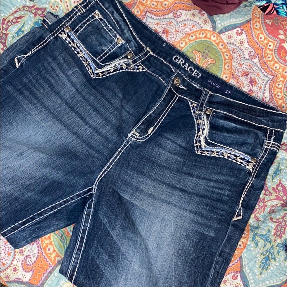 Grace jeans capri